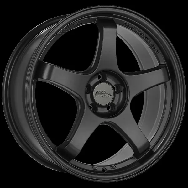 720form Ff6 18x8.5 5x114.3 35 73.1 Satin Black Nouvel Arrivage