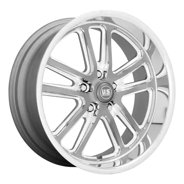 Petit Prix Us Mag 1pc U130 Bullet 18x8 5x120.65 1 72.56 Textured Gun Metal With Milled Edges