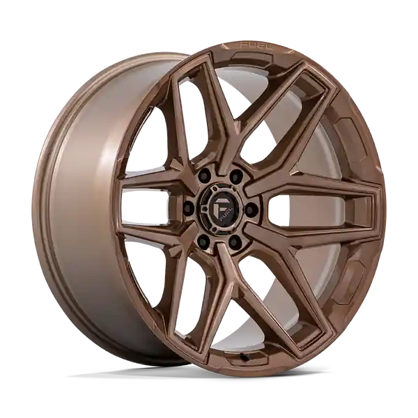 Nouveauté Fuel Off-Road Flux 22x12 6x139.7 -44 106.1 Platinum Bronze