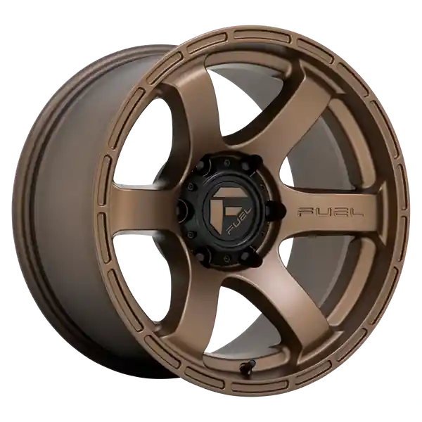Meilleure Vente FUEL OFF-ROAD D768 RUSH 18X9 6X114.3 20 66.06 MATTE BRONZE