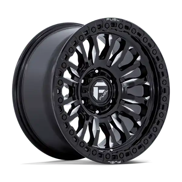 Top Qualité Fuel 1PC Fc857 Rincon 17x9 8x165.1 20 125.1 Gloss Black Milled