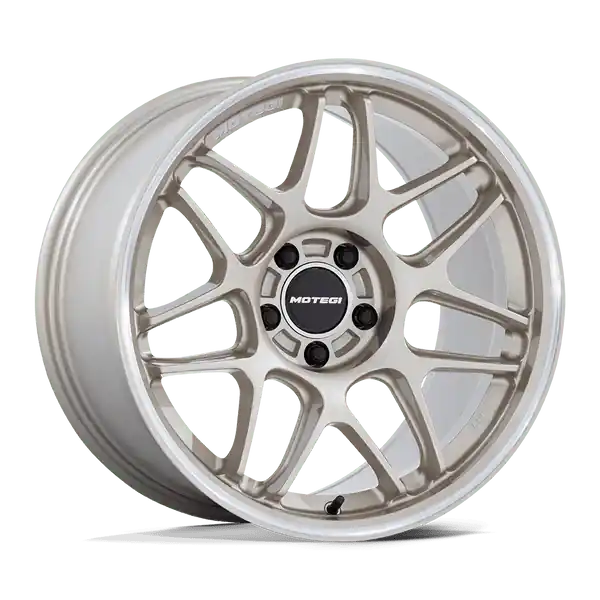 Garantie Incluse Motegi Mr158 Tsubaki 18x10.5 5x120 35 74.1 Motorsport Gold W/ Machined Lip