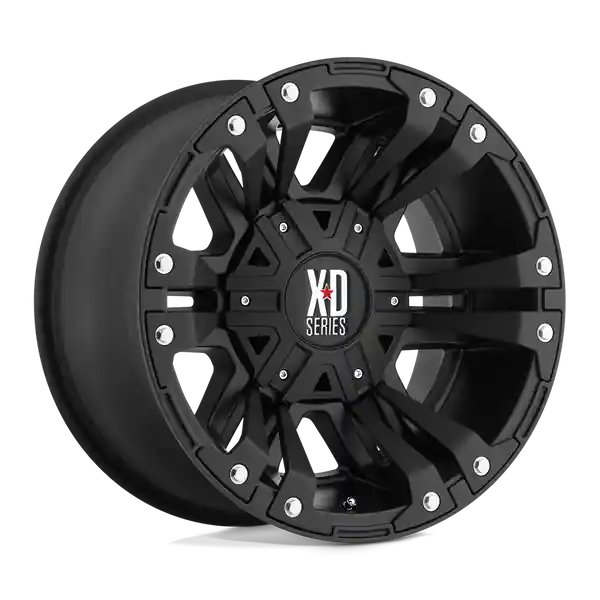 XD Wheels Xd822 Monster Ii 18x9 5x127 / 5x139.7 18 78.1 Matte Black Commander Vite