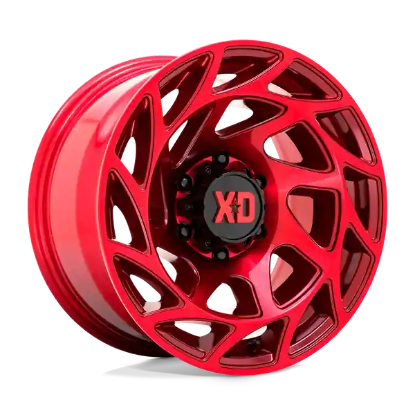 XD Wheels Xd860 Onslaught 20x12 8x170 -44 125.1 Candy Red Achat Immédiat