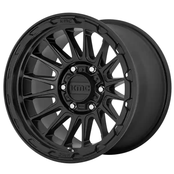 Meilleure Qualité KMC Wheels Km542 Impact 17x9 6x114.3 18 66.06 Satin Black