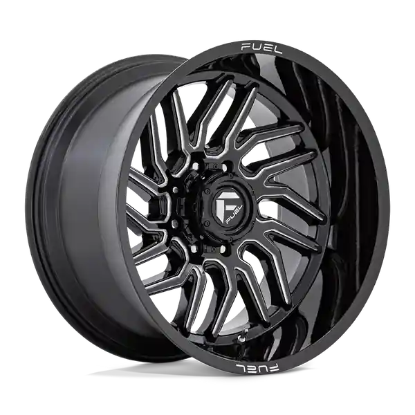 Prix Bas Fuel Off-Road D807 Hurricane 20x10 8x180 -18 124.2 Gloss Black Milled