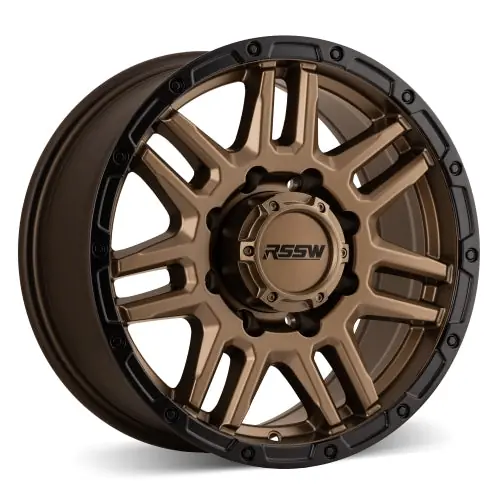 Prix Réduit RSSW Blitz 17x8 8x170 20 124.9 Matte Bronze w/ Black Lip