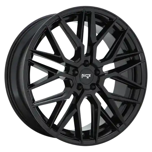 Offre Limitée Niche 1pc M224 Gamma 24x10 5x120 35 74.1 Gloss Black