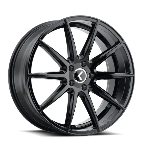 Kraze Cosmos Kr194 18x8 5x120 40 74.1 Gloss Black Fait Main