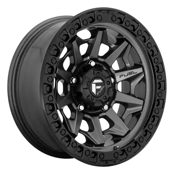 FUEL OFF-ROAD D716 COVERT 20X10 8X170 -18 125.1 MATTE GUN METAL BLACK BEAD RING Dernier Modèle