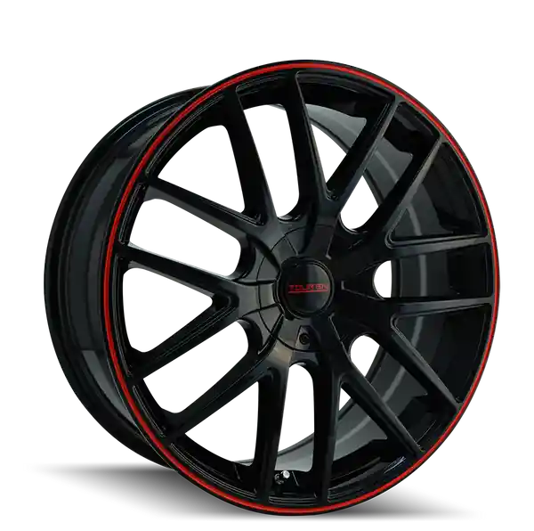 Touren Tr60 3260 16x7 5x110 5x115 42 72.62 Black / red Ring Tendance