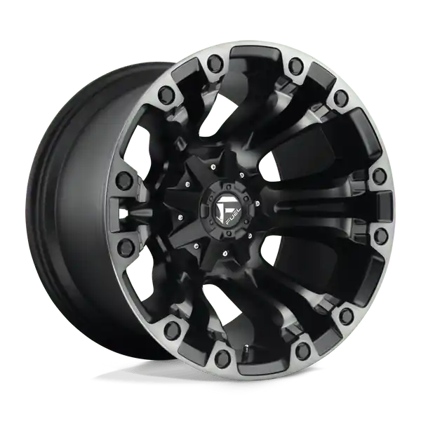 Prix Cassé Fuel Off-Road D851 Vapor 18x9 5x139.7 / 5x150 1 110.1 Matte Black Gray Tint