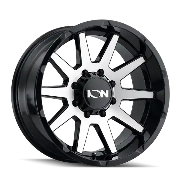 Ion Type 143 17x9 6x139.7 -12 106 Gloss Black / machined Face Original