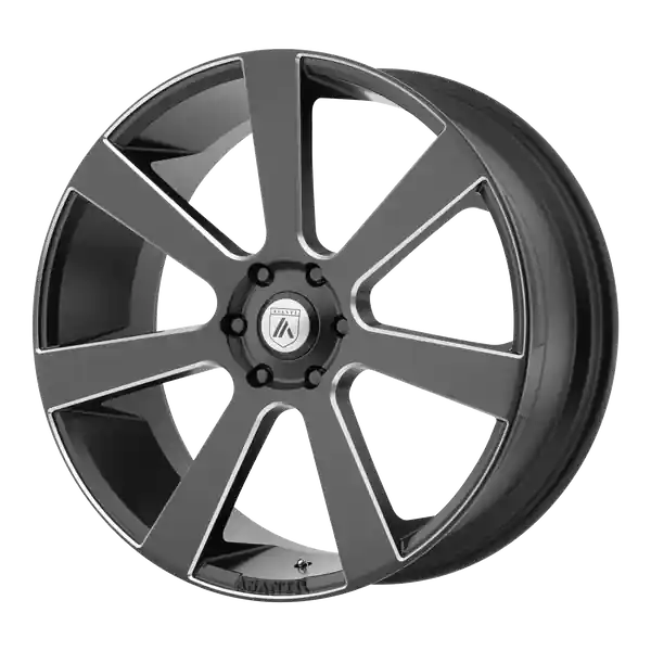 Must-Have Asanti Wheels Black Label Abl-15 Apollo 24x9 6x135 35 87.1 Satin Black Milled