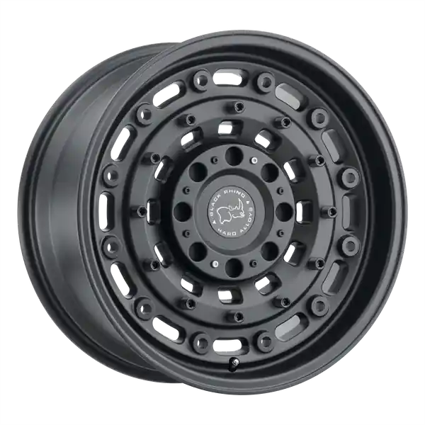 Meilleure Vente Black Rhino Arsenal 20x9.5 8x180 -18 125.1 Textured Matte Black