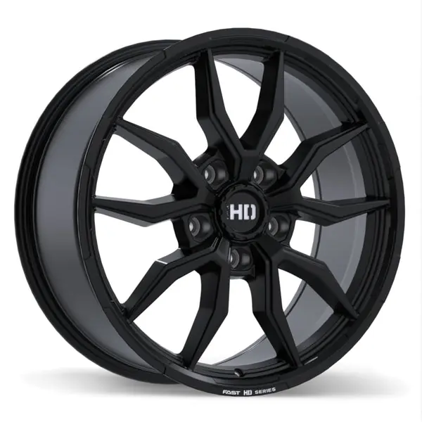 Acheter En Ligne Fast HD Grit 20x9.0 5x139.7mm +48 64.1mm Satin Black with Milling