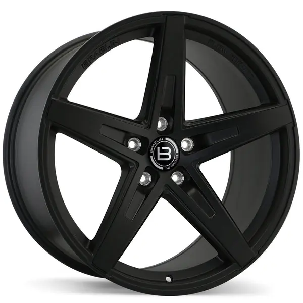Vente Directe Braelin BR08 20x10.0 5x114.3mm +25 60.1 Matte Black
