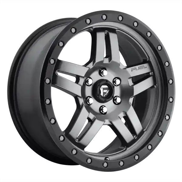 Prix Réduit FUEL OFF-ROAD D558 ANZA 20X9 8X170 1 125.1 MATTE GUN METAL BLACK BEAD RING