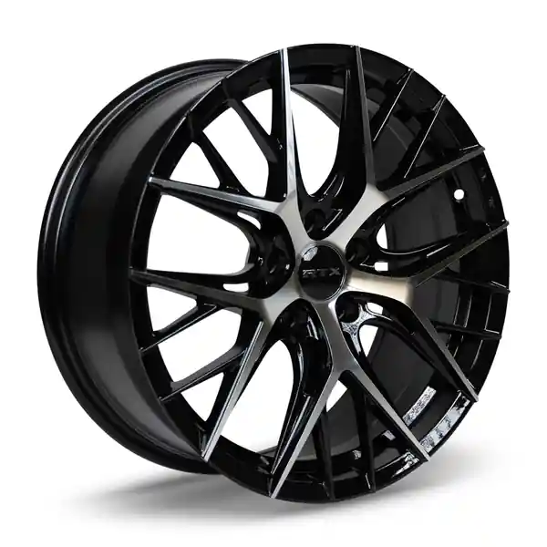 Garantie Incluse RTX Valkyrie 18x8 5x112 38 66.6 Gloss Black Machined