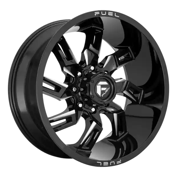 FUEL OFF-ROAD D747 LOCKDOWN 20X10 8X170 -18 125.1 GLOSS BLACK MILLED Must-Have