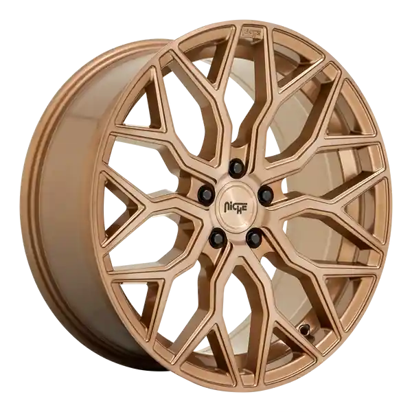 Vente Flash Niche 1pc M263 Mazzanti 19x8.5 5x112 42 66.56 Bronze Brushed