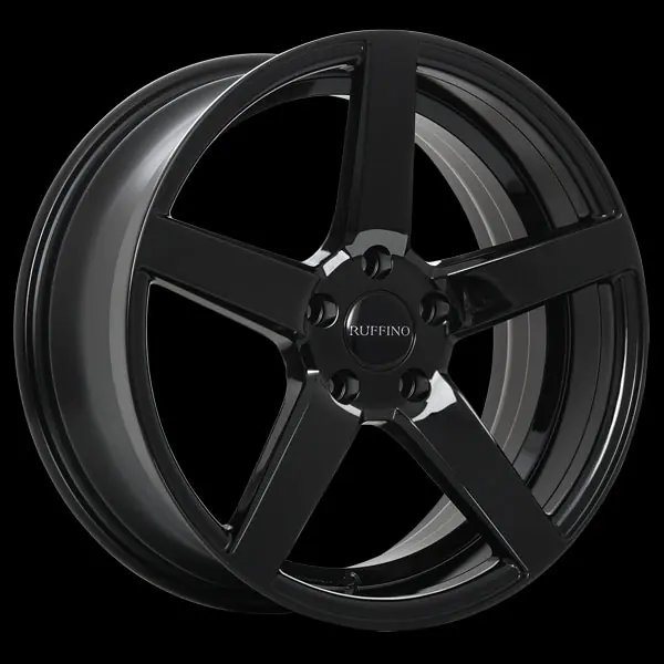 Ruffino Boss 20x9.0 5x114.3 38 73.1 Gloss Black Offre Du Jour