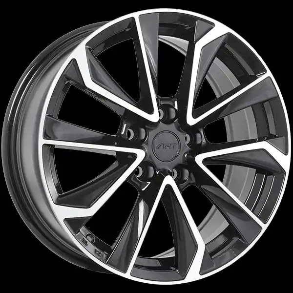 Solde ART Replica 179 19x7.5 5x114.3 35 60.1 Gloss Black - Machined Face