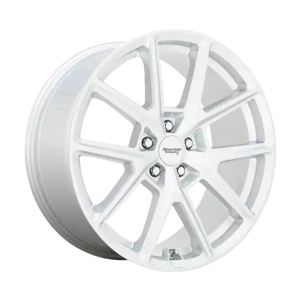 American Racing Ar943 18x8 5x108 35 63.36 Hyper Silver Populaire