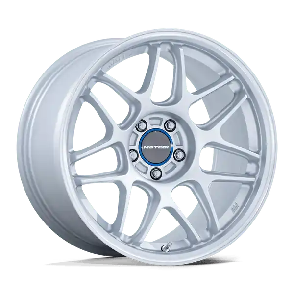 Offre Spéciale Motegi Mr158 Tsubaki 18x10.5 5x120 35 74.1 Hyper Silver W/ Machined Lip