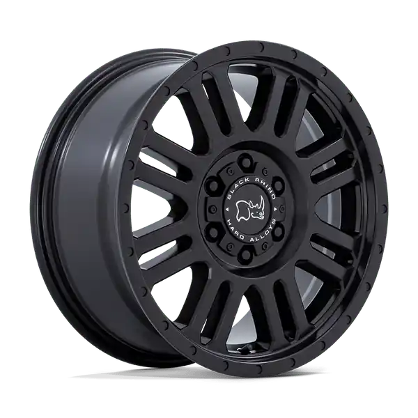 Vente Directe Black Rhino Yellowstone 17x8 5x130 45 78.1 Matte Black