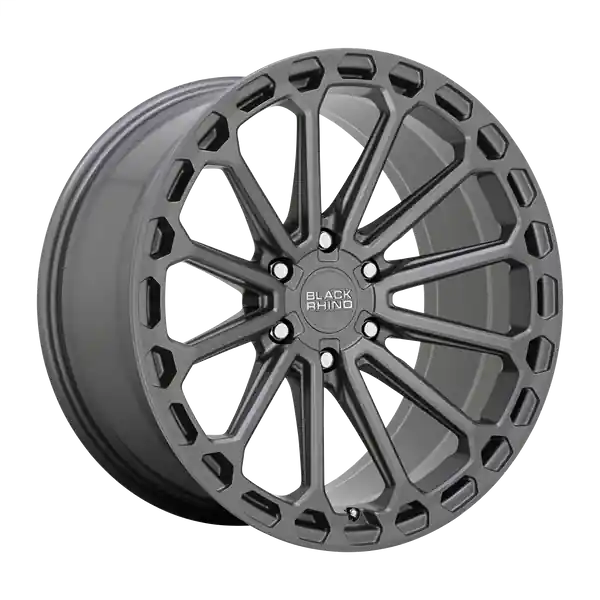 Vente Directe Black Rhino Kaizen 20x9.5 6x114.3 18 76.1 Matte Gunmetal