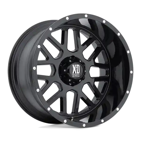 XD Wheels Xd820 Grenade 18x9 5x127 -12 78.1 Satin Black Offre Du Jour