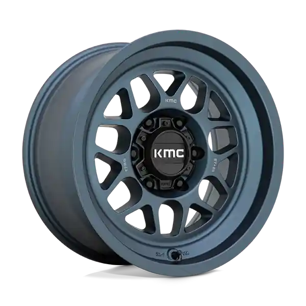 KMC Km725 Terra 17x8.5 6x135 0 87.1 Metallic Blue Satisfait Ou Remboursé