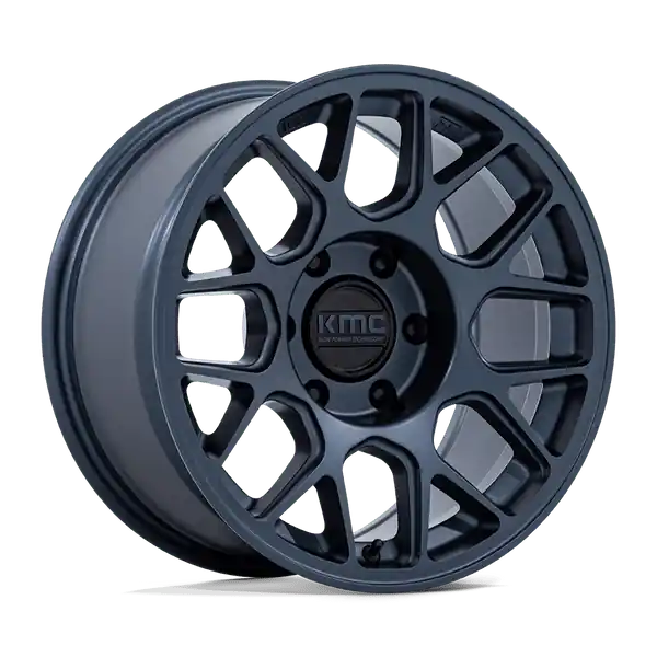 KMC Km730 Hatchet 17x8.5 6x135 25 87.1 Metallic Blue Vente Directe