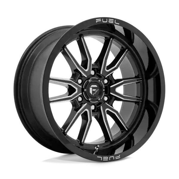 Authentique Fuel Off-Road D761 Clash 20x9 8x180 1 124.2 Gloss Black Milled