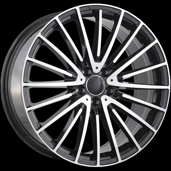 Dernier Modèle ART Replica 396 19x9.5 5x112 45 66.6 Gloss Black - Machined Face