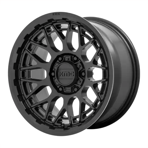 KMC Wheels Km722 Technic 20x9 6x114.3 18 66.06 Satin Black Authentique