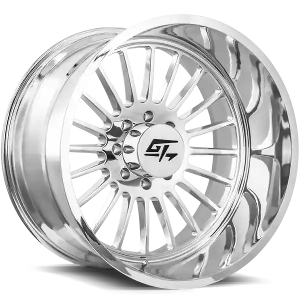 Expédié Aujourd’hui GT Offroad Strike 22x10 8x170 -18 125.2 Chrome