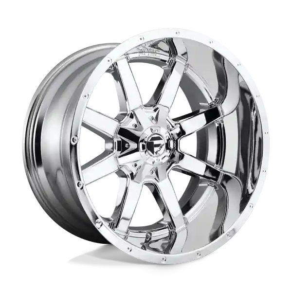 Original Fuel 1PC D536 Maverick 22x10 6x135 / 6x139.7 10 106.1 Chrome Plated