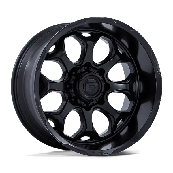 Prix Réduit Fuel 1PC Fc862 Scepter 22x12 5x127 -44 71.5 Blackout