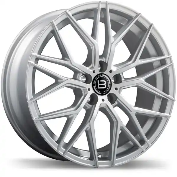 Braelin BR10 18x8.0 5x120mm +45 60.1 Gloss Silver Original