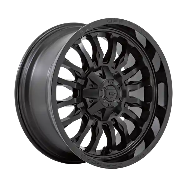 Marque FUEL OFF-ROAD D796 ARC 22X12 5X114.3 / 5X127 -44 78.1 MATTE BLACK WITH GLOSS BLACK LIP