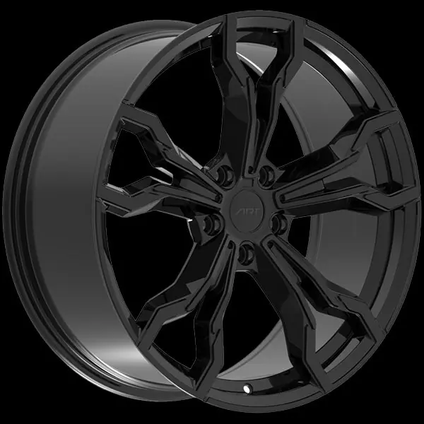 ART Replica 371 20x8.5 5x112 35 66.6mm Gloss Black Produit De Marque