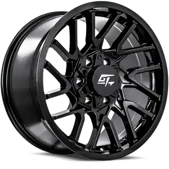 GT Offroad Aggression 20x9 8x165.1 12 125.2 Gloss Black Soldes