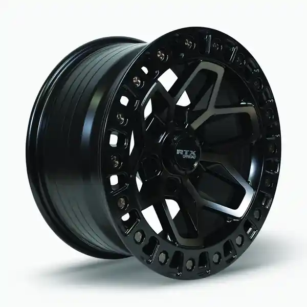 Prix Bas RTX Zion 17x9 5x127 -15 71.5 Black Machined Tinted Bronze
