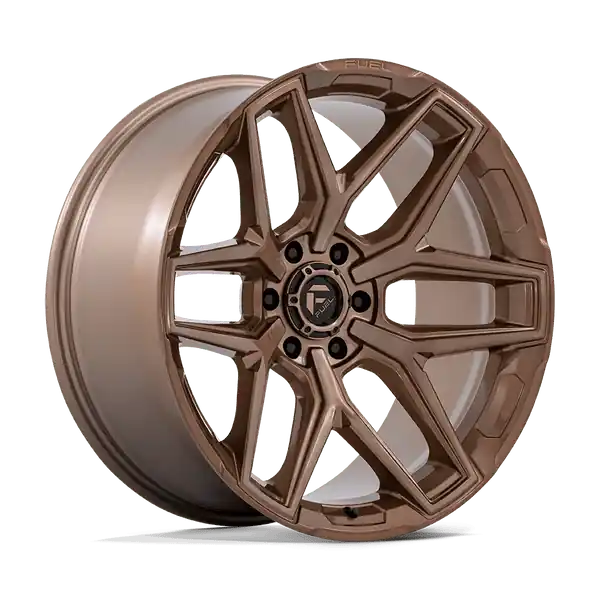 Fuel 1PC Flux 22x9.5 6x135 20 87.1 Platinum Bronze Paiement Sécurisé