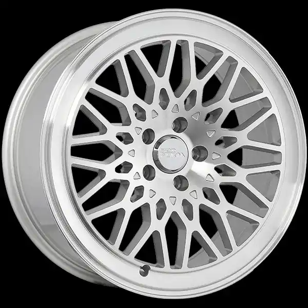 720 Form FF21 19x8.5 5x112 36 66.6 Silver - Machined Face Bon Plan