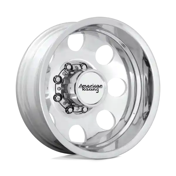American Racing Ar204 Baja Dually 17x6 8x165.1 -134 121.5 Polished - Rear Fait Main