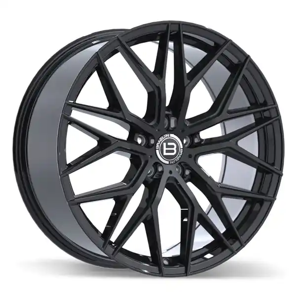 Vente Flash Braelin BR10 18x8.0 5x120.65mm +35 70.3 Gloss Black