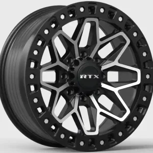 Marque RTX Offroad Zion 17x9 8x170 20 125 Gloss Black Machined